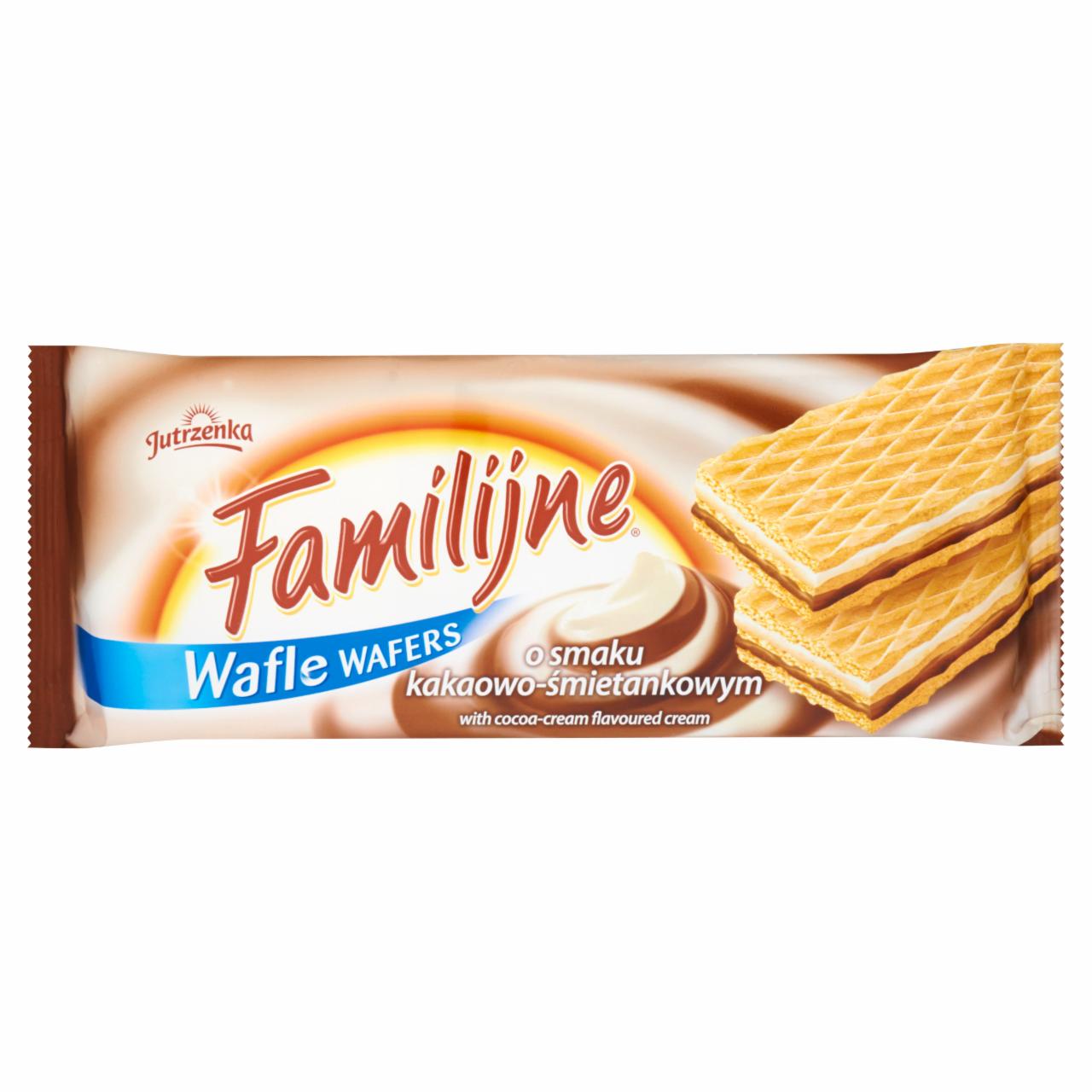 Zdjęcia - Familijne Wafle o smaku kakaowo-śmietankowym 180 g