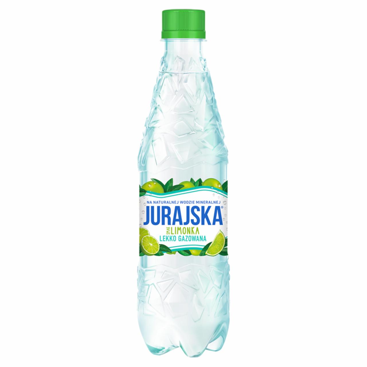 Zdjęcia - Jurajska Napój lekko gazowany smak limonka 500 ml