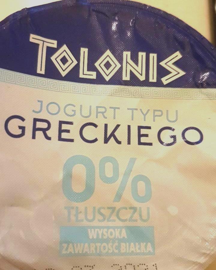 Zdjęcia - Jogurt typu greckiego 0% tłuszczu Tolonis