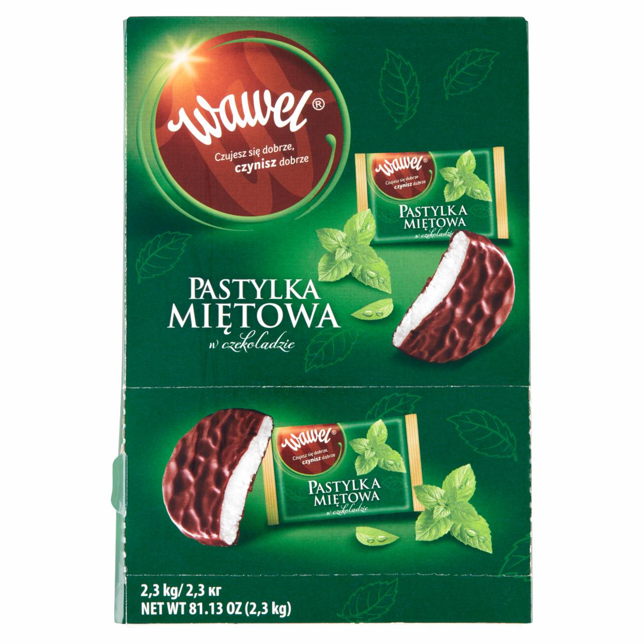 Zdjęcia - Wawel Pastylka miętowa w czekoladzie 2,3 kg