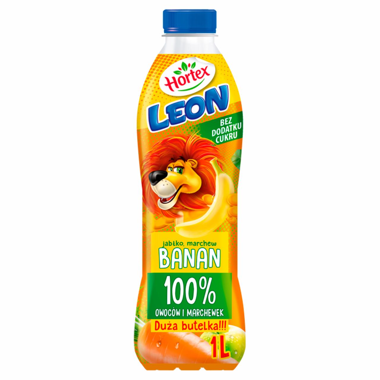 Zdjęcia - Hortex Leon Sok jabłko marchew banan 1 l