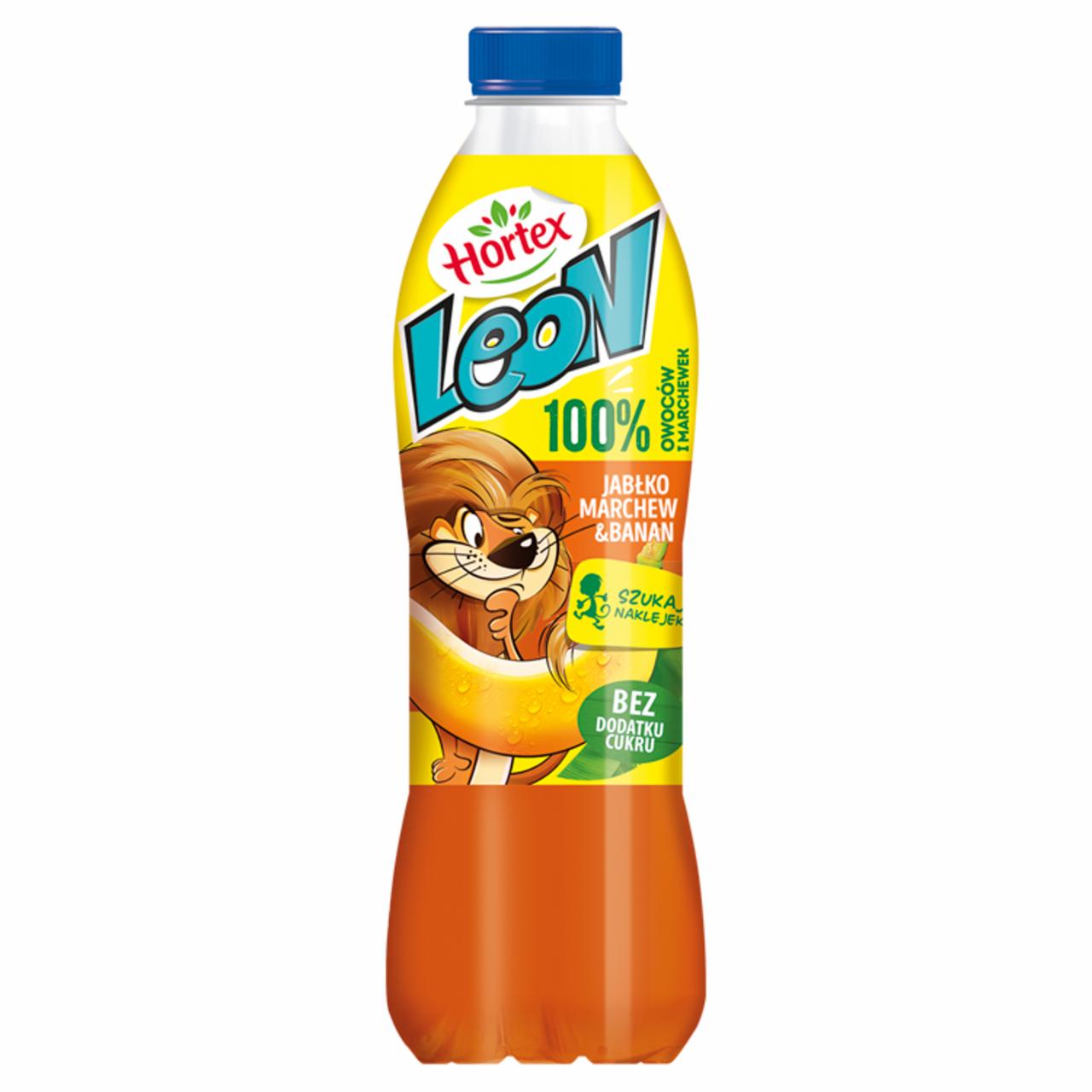 Zdjęcia - Hortex Leon Sok jabłko marchew banan 1 l