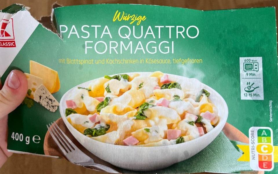 Zdjęcia - Pasta Quattro Fomaggi K-Classic