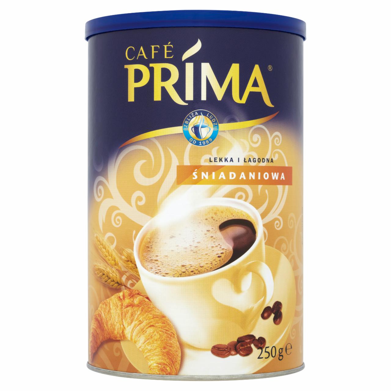Zdjęcia - Café Prima Śniadaniowa Rozpuszczalna mieszanka kawy zbożowej i kawy 250 g