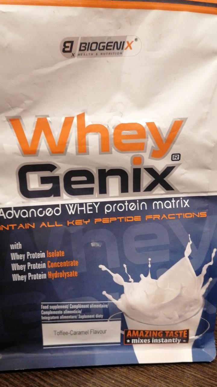 Zdjęcia - Whey genix toffee-caramel biogenix