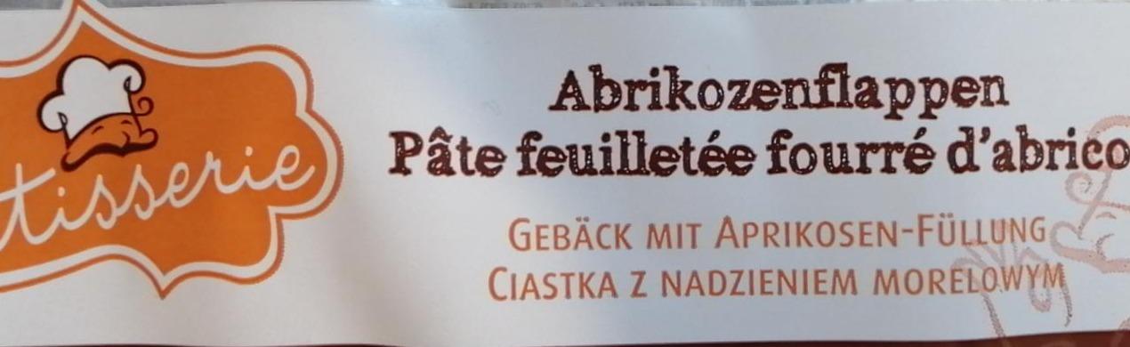 Zdjęcia - Abrikozen Flappen Pate Feuilletee Fourrée d'abricot