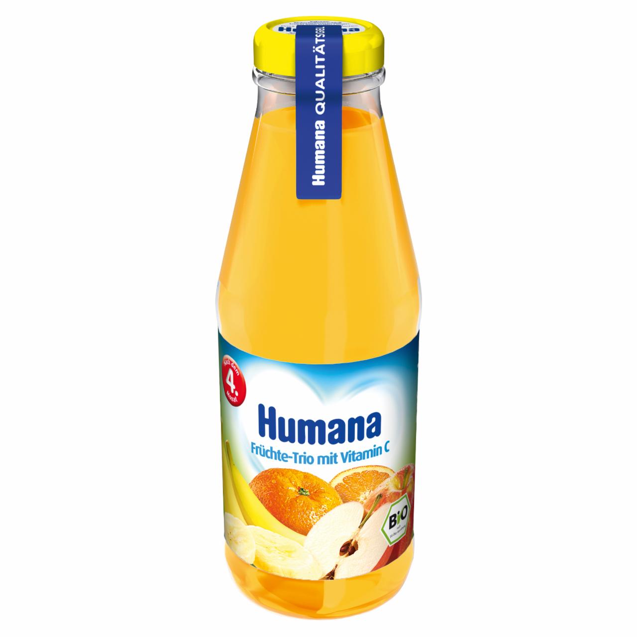 Zdjęcia - Humana BIO Sok owocowy raj z witaminą C po 4. miesiącu 200 ml