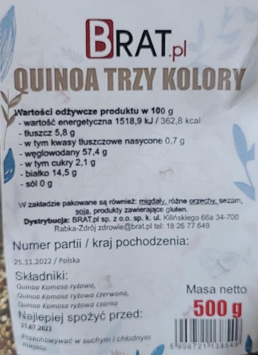 Zdjęcia - Quinoa trzy kolory brat.pl