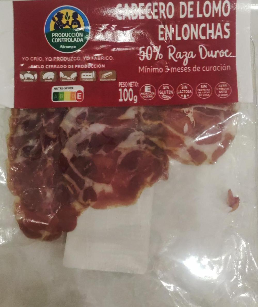 Zdjęcia - Cabecero de pomoc en lonchas Auchan