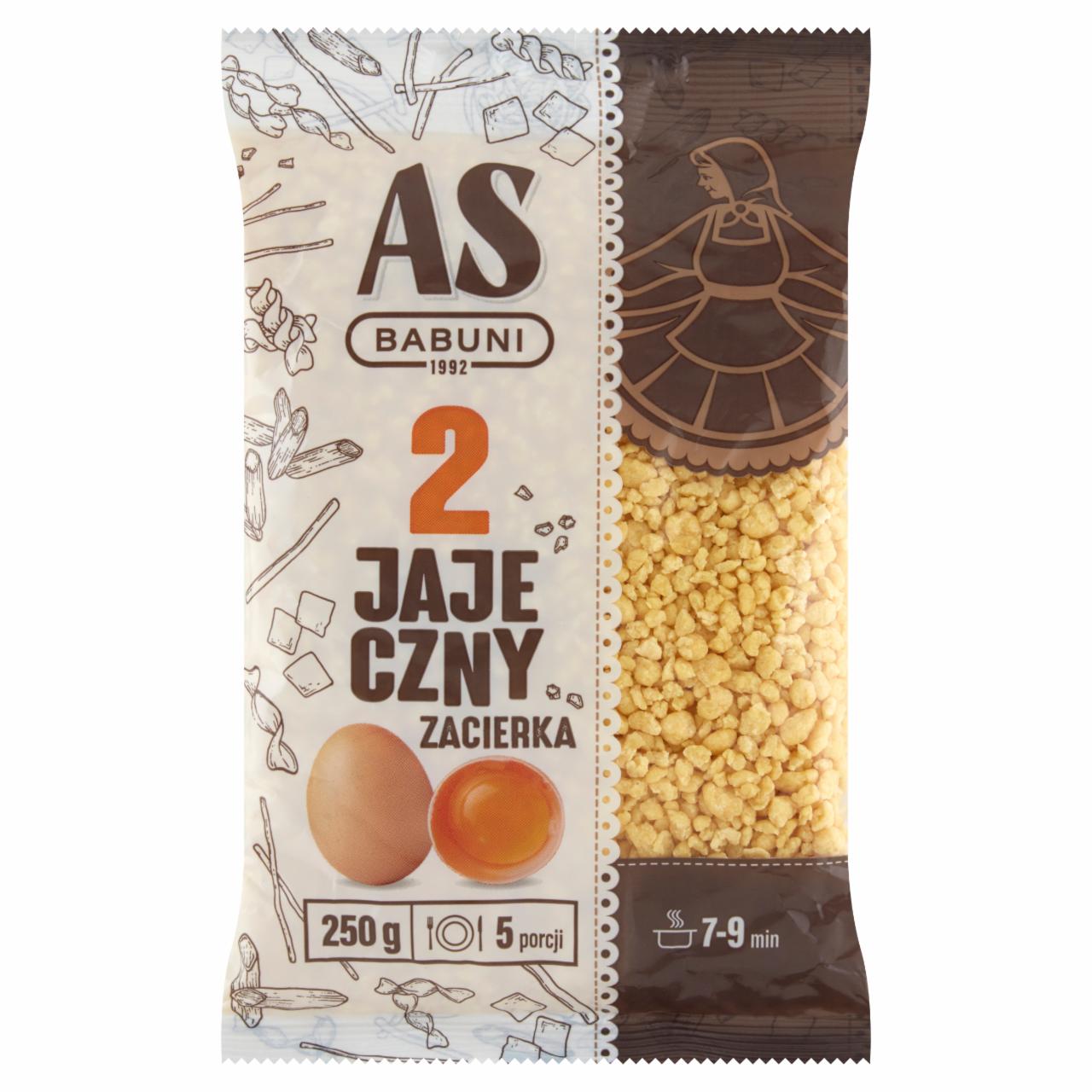 Zdjęcia - As-Babuni Makaron 2 jajeczny zacierka 250 g