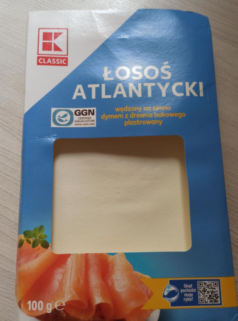 Zdjęcia - łosoś atlantycki 100g Kaufland classic