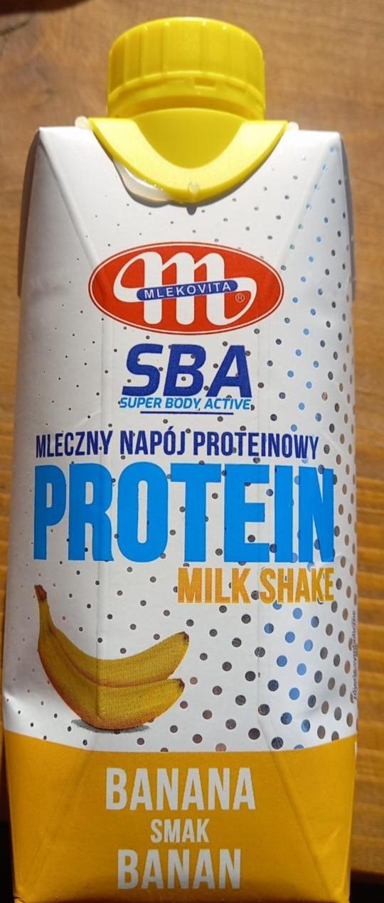 Zdjęcia - Mleczny napój proteinowy Super Body Active o smaku Banan Mlekovita