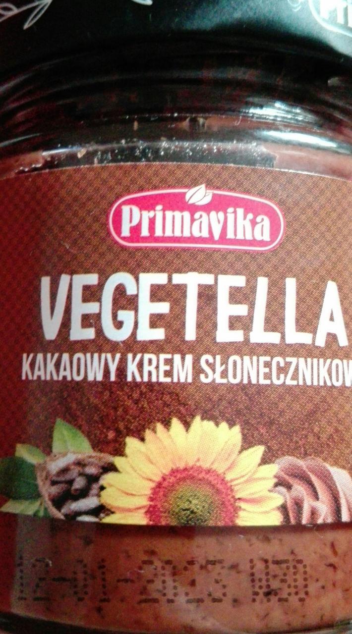 Zdjęcia - Vegetella kakaowy krem słonecznikowy Primavika