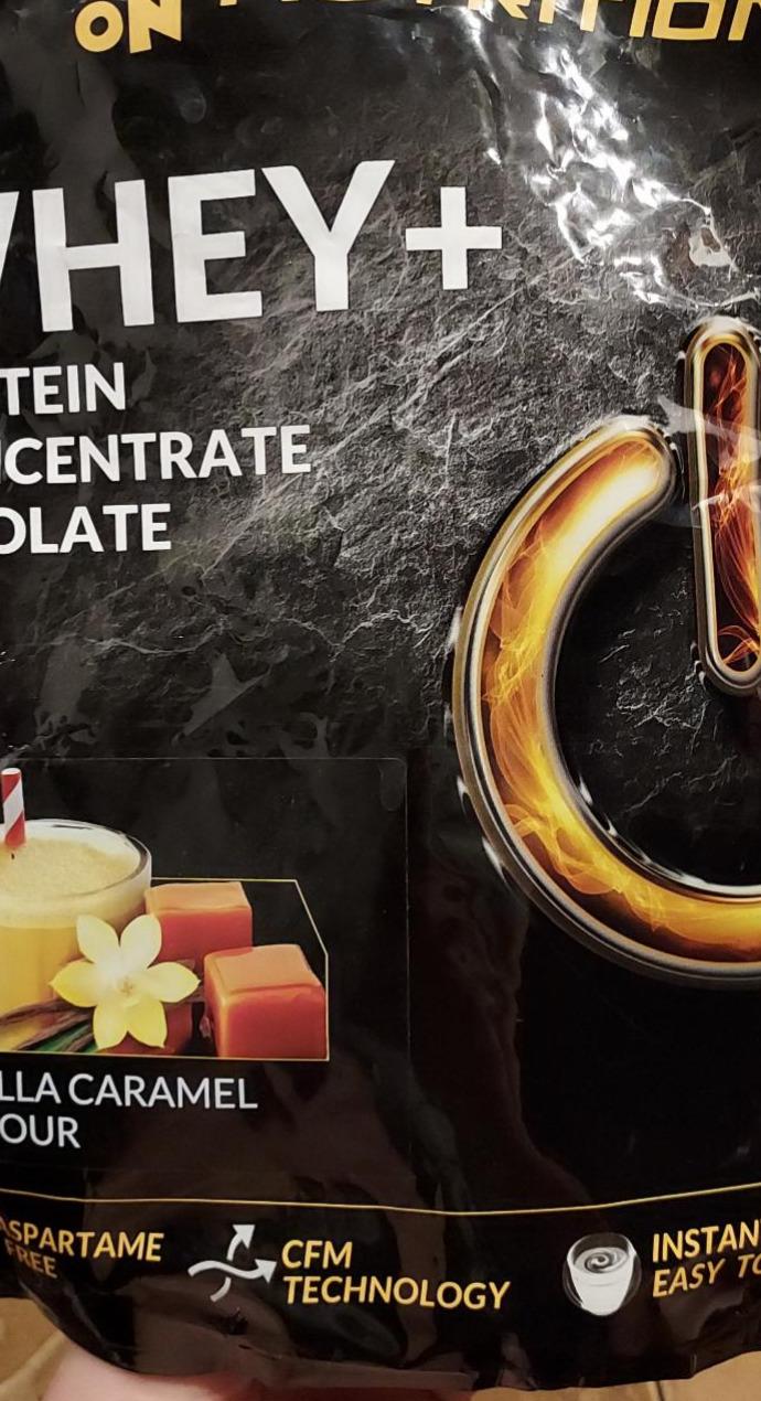 Zdjęcia - Whey+ Go on Protein vanilia carmel