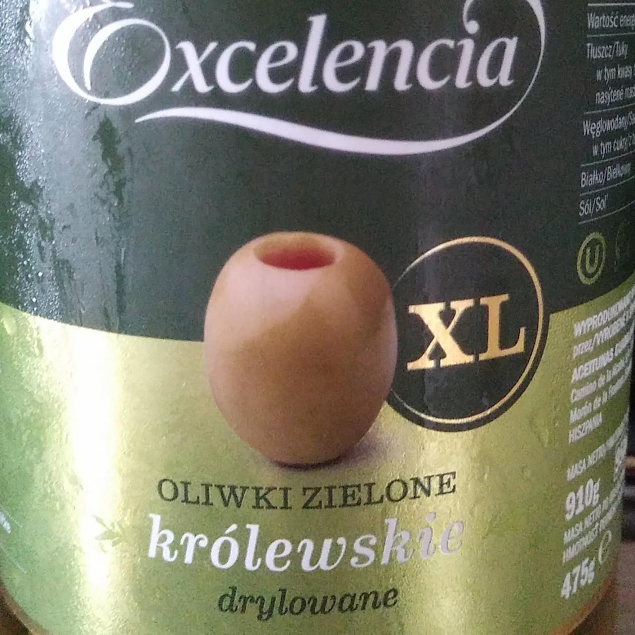 Zdjęcia - Excelencia Oliwki zielone krolewskie drylowane 910 g