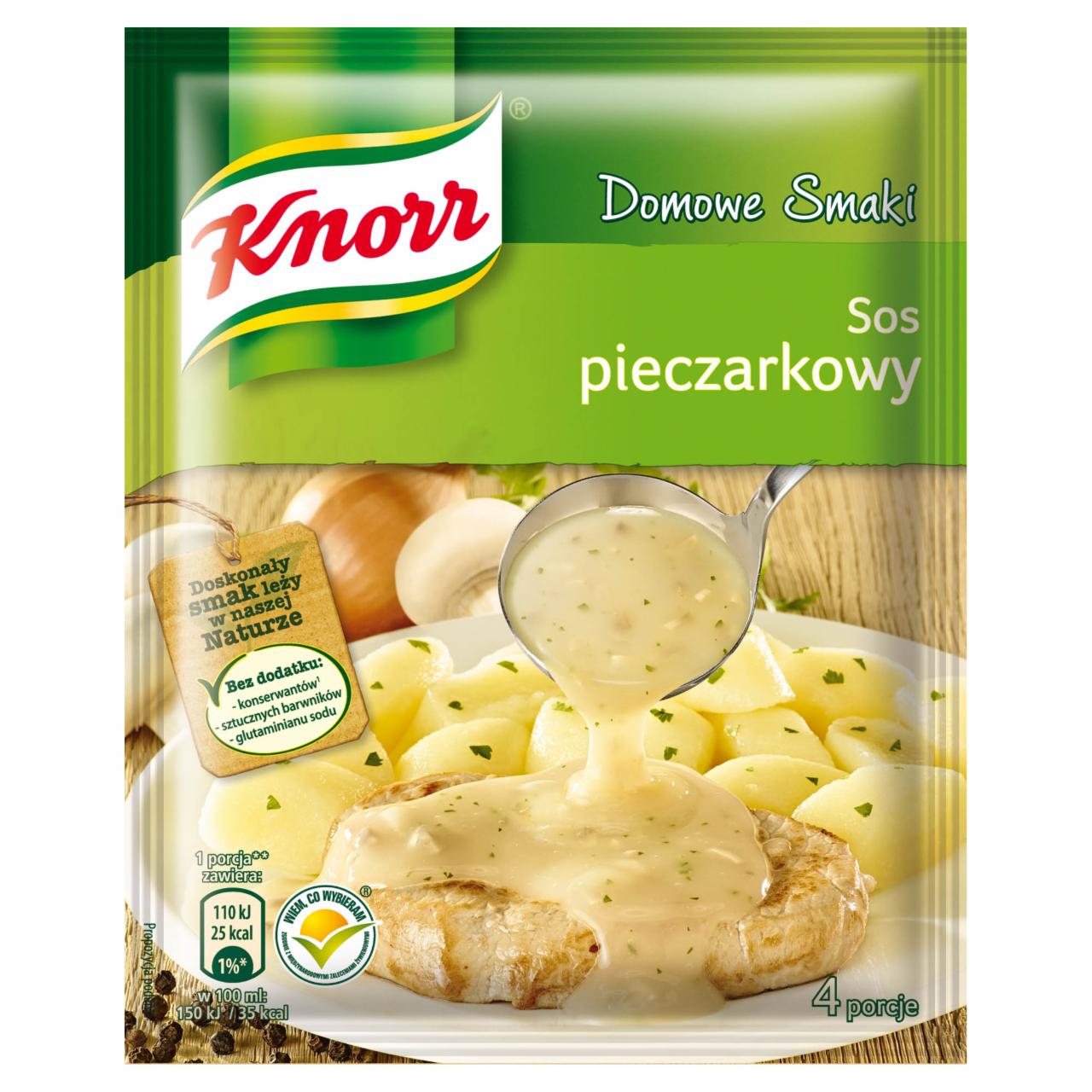 Zdjęcia - Knorr Domowe Smaki Sos pieczarkowy 27 g