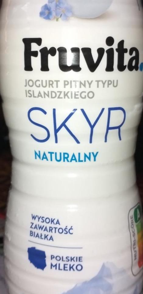 Zdjęcia - Jogurt pitny typu islandzkiego Skyr naturalny FruVita