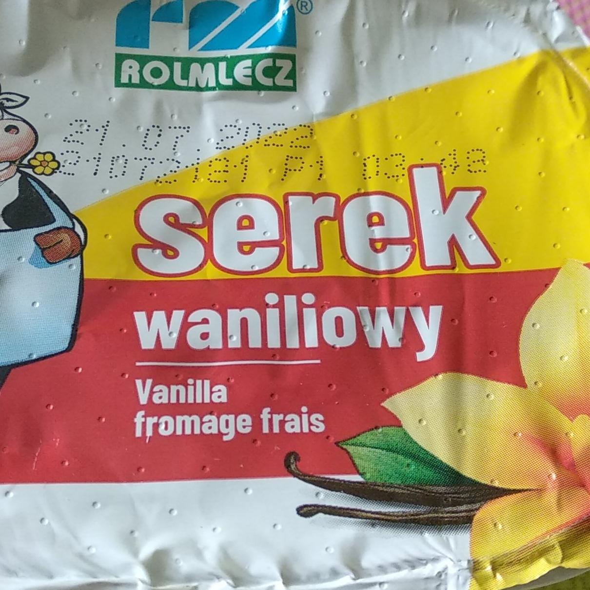 Zdjęcia - Serek waniliowy 150 g Rolmlecz