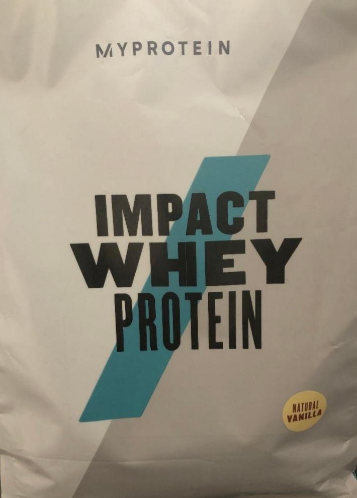 Zdjęcia - Białko serwatkowe Impact whey protein natural vanilla MyProtein