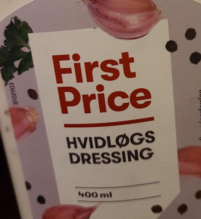 Zdjęcia - first price hvidlogs dressing