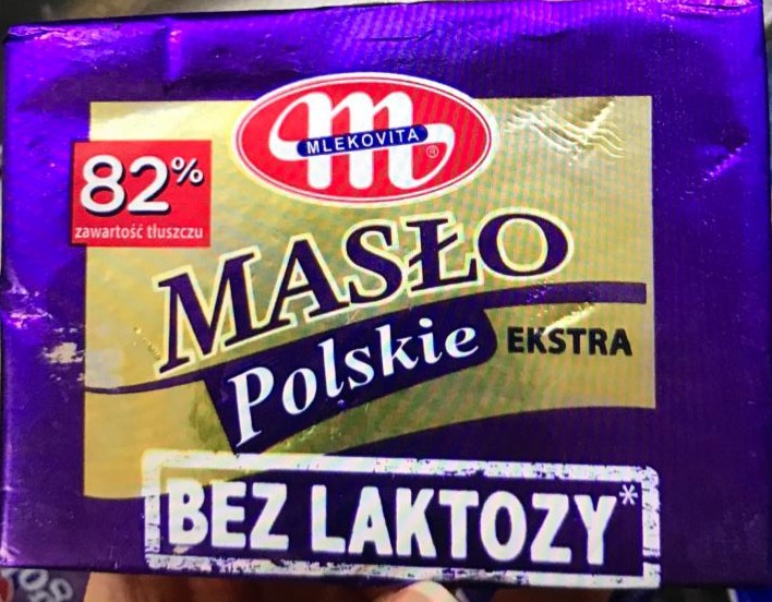Zdjęcia - Masło Polskie ekstra bez laktozy Mlekovita