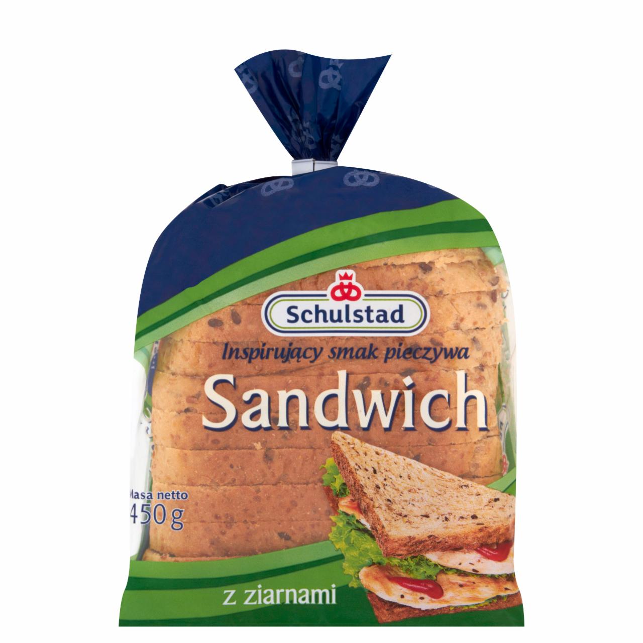 Zdjęcia - Schulstad Sandwich z ziarnami Chleb 450 g