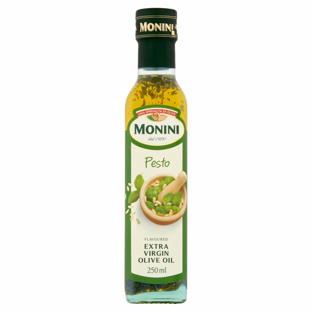 Zdjęcia - Monini Aromatyzowana oliwa z oliwek o smaku pesto 250 ml