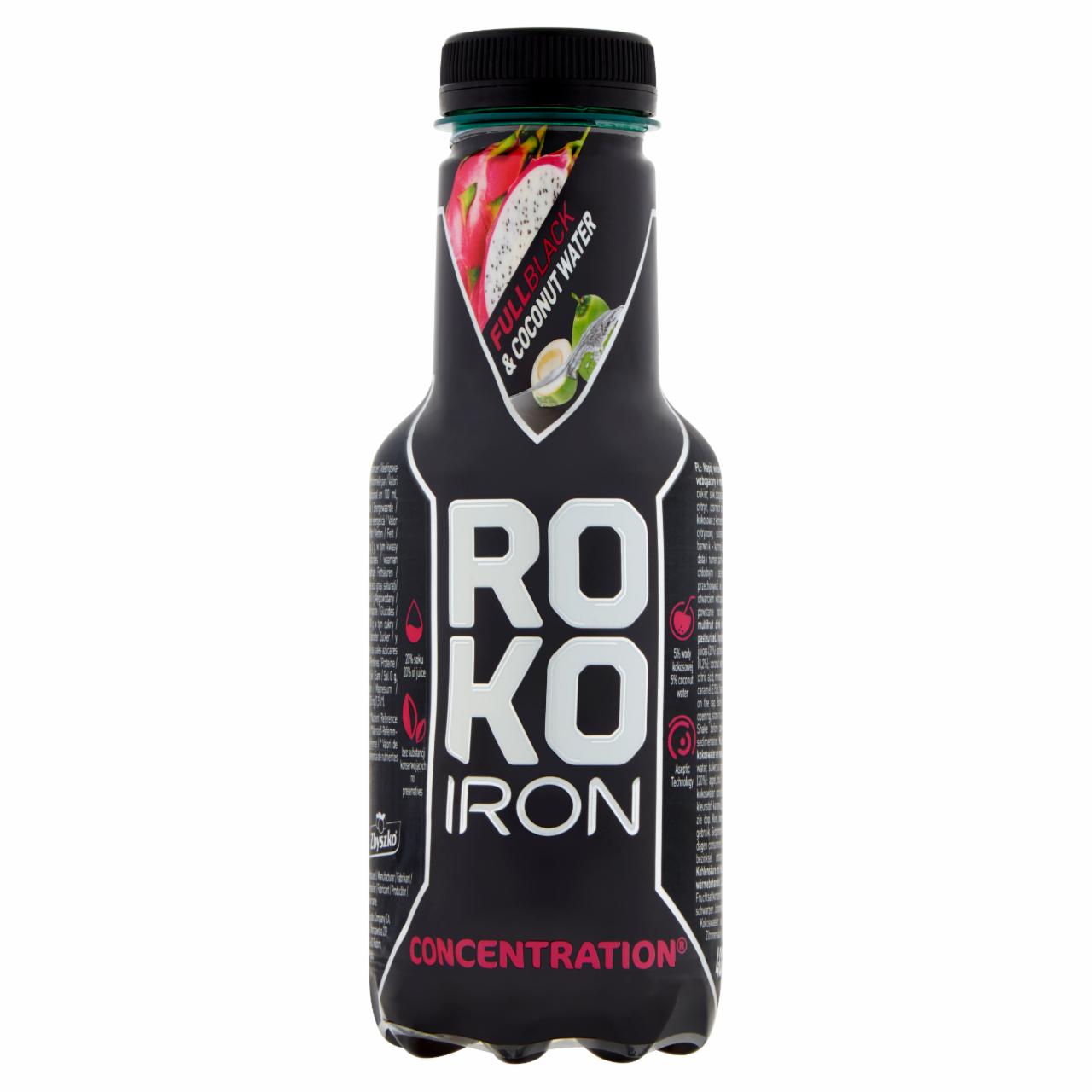 Zdjęcia - ROKO Iron Concentration Napój niegazowany 400 ml