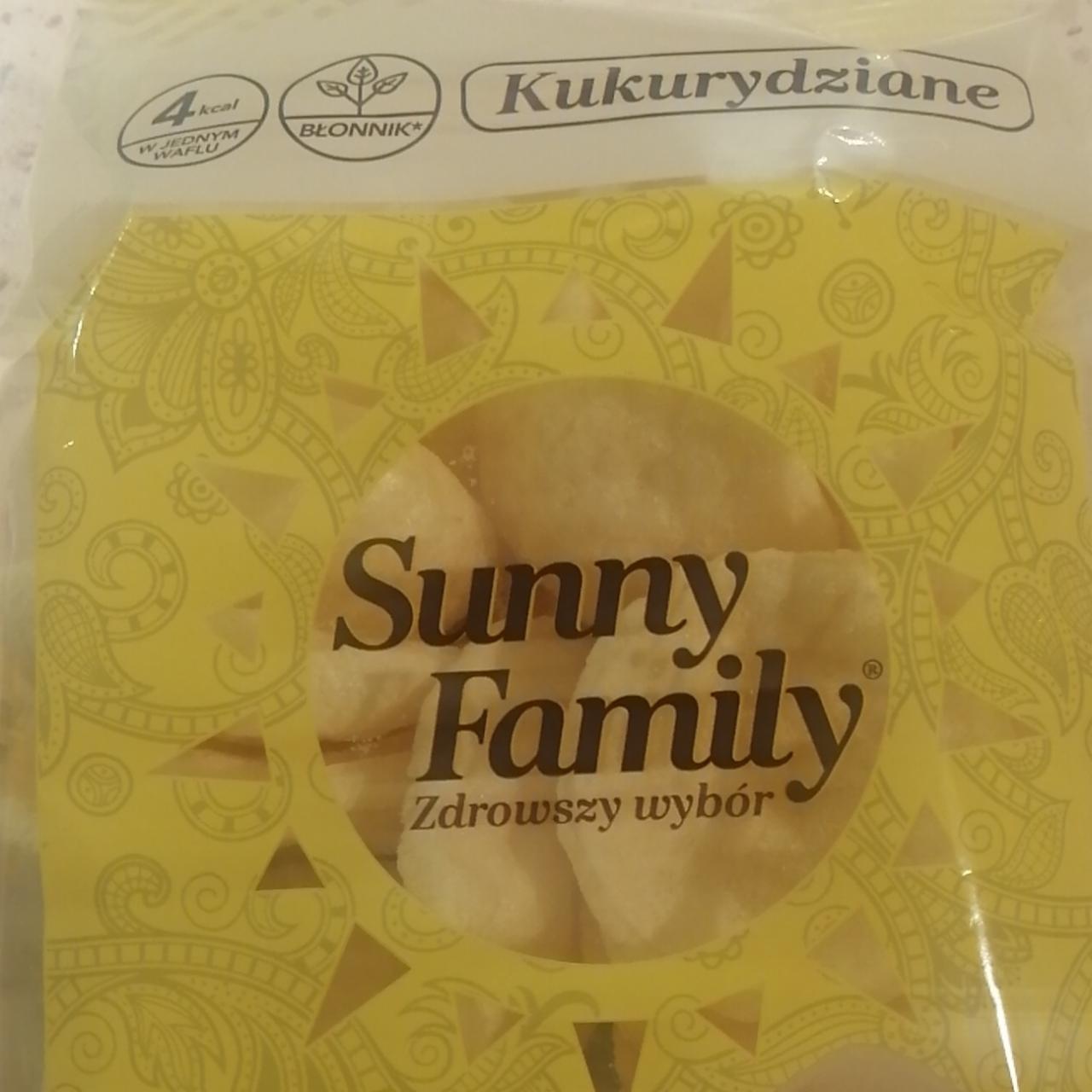 Zdjęcia - Wafle kukurydziane Sunny Family