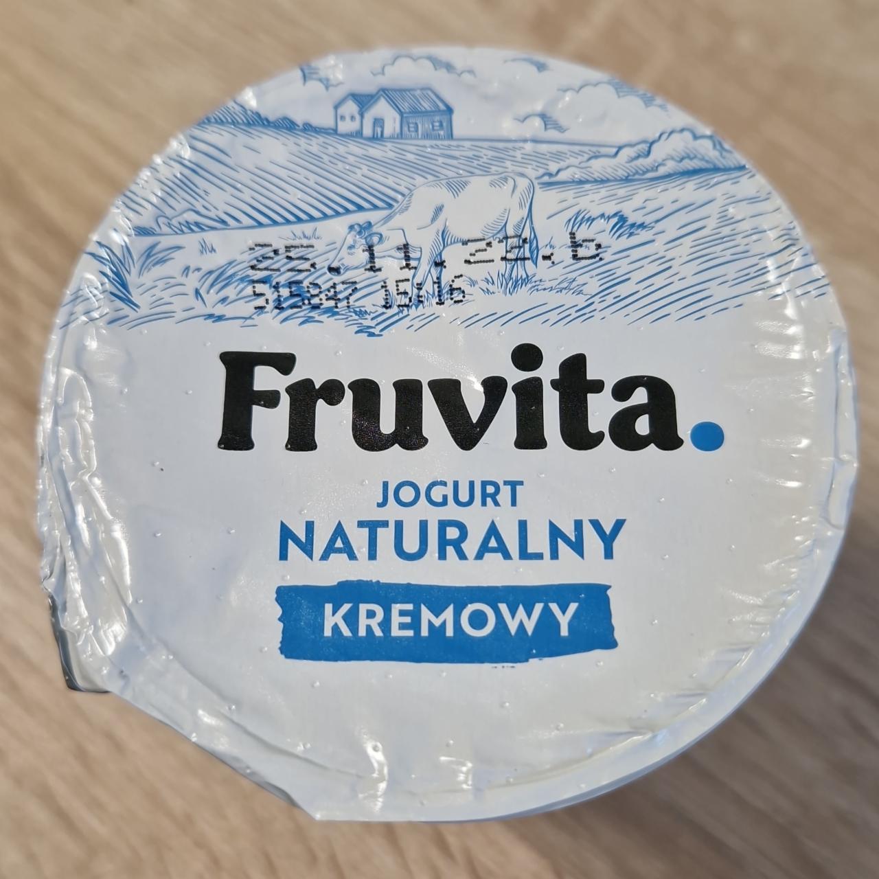Zdjęcia - Jogurt Naturalny kremowy Fruvita