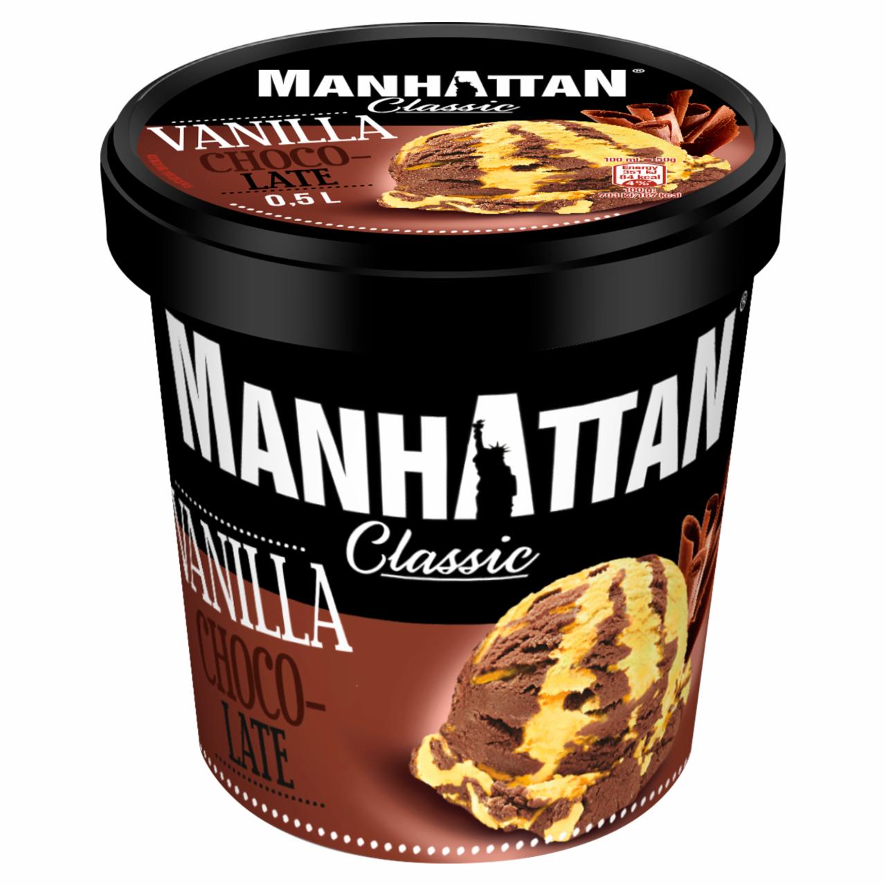 Zdjęcia - Manhattan Classic Lody waniliowo-czekoladowe 500 ml