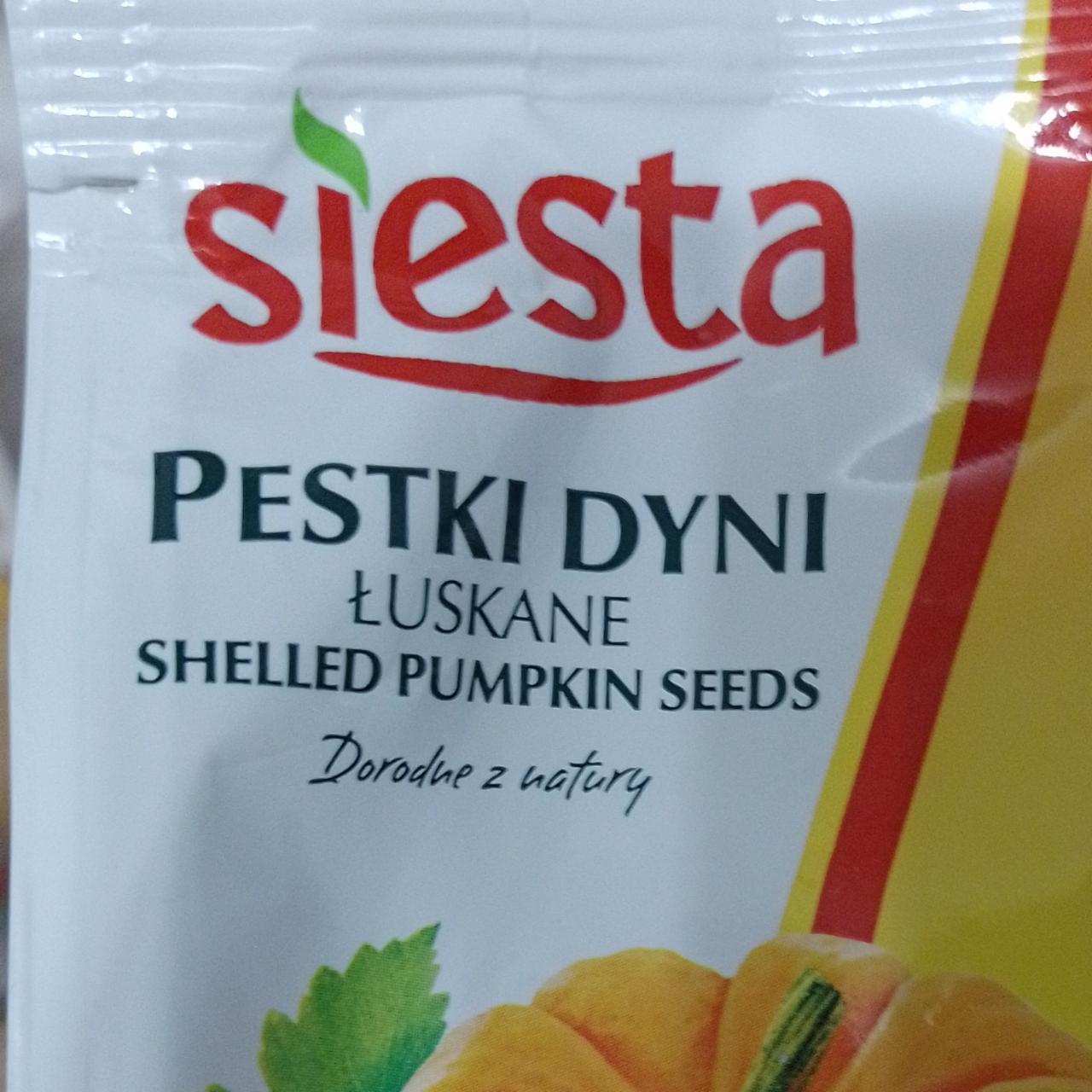 Zdjęcia - Pestki dyni łuskane Siesta