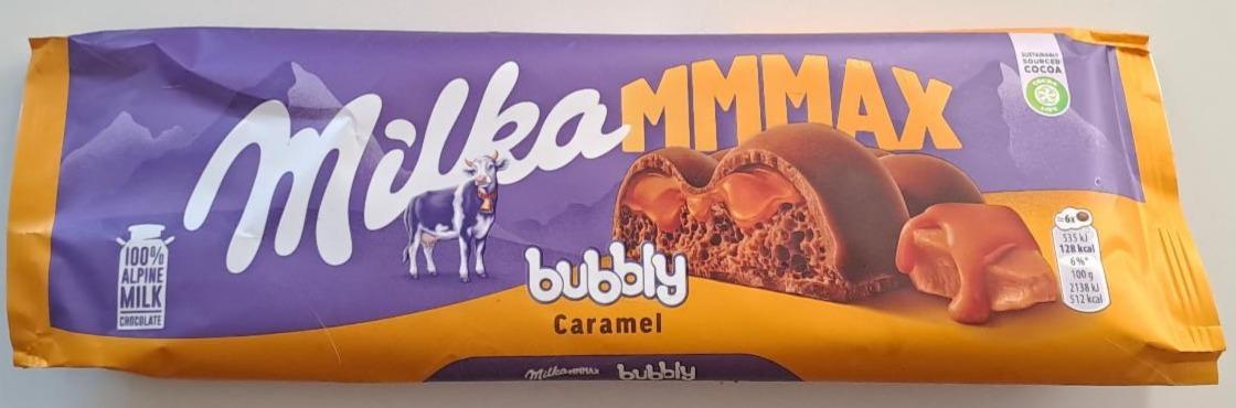 Zdjęcia - Mmmax Bubbly Caramel Czekolada mleczna Milka