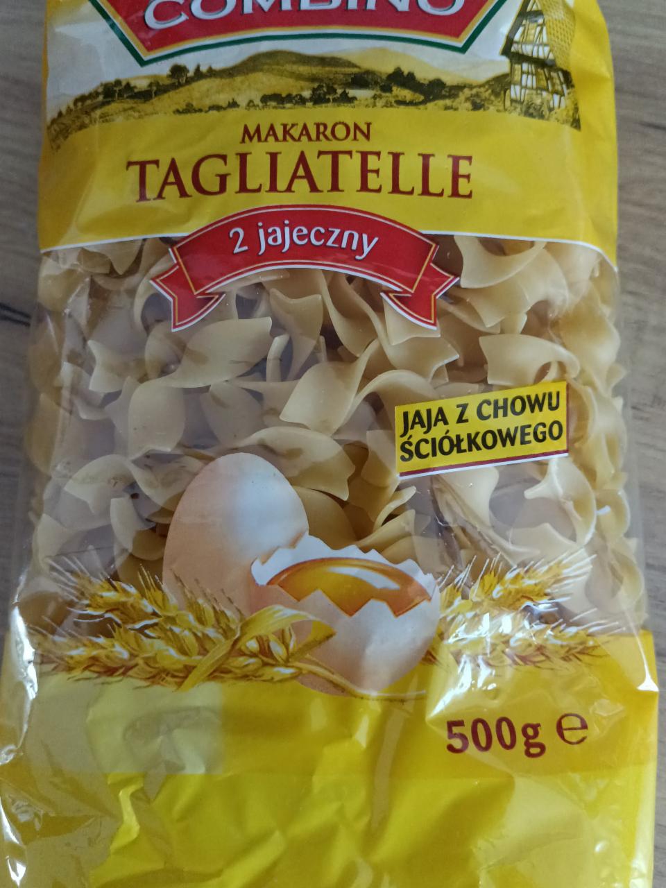 Zdjęcia - Makaron tagliatelle 2 jajeczny Combino