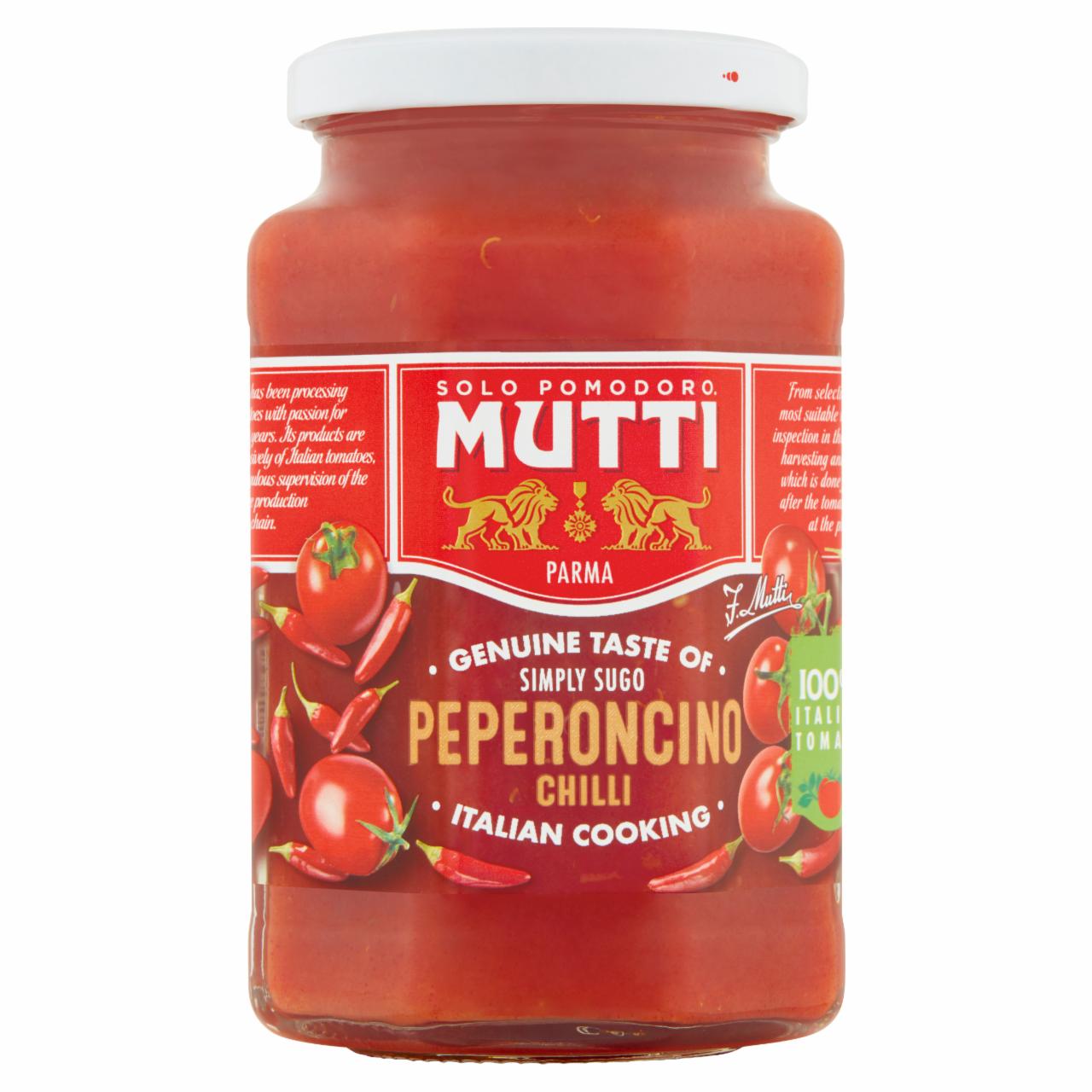 Zdjęcia - Mutti Sos pomidorowy z papryką chili 400 g