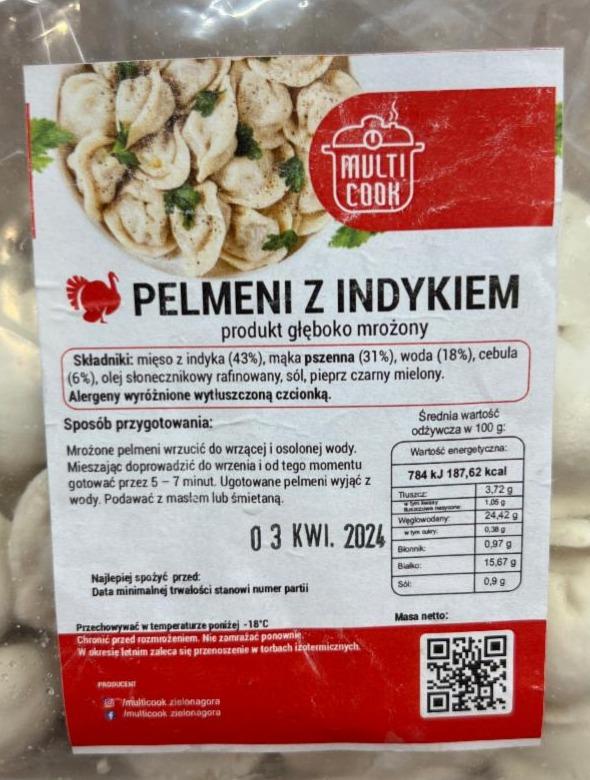 Zdjęcia - Pelmeni z indykiem Multi Cook