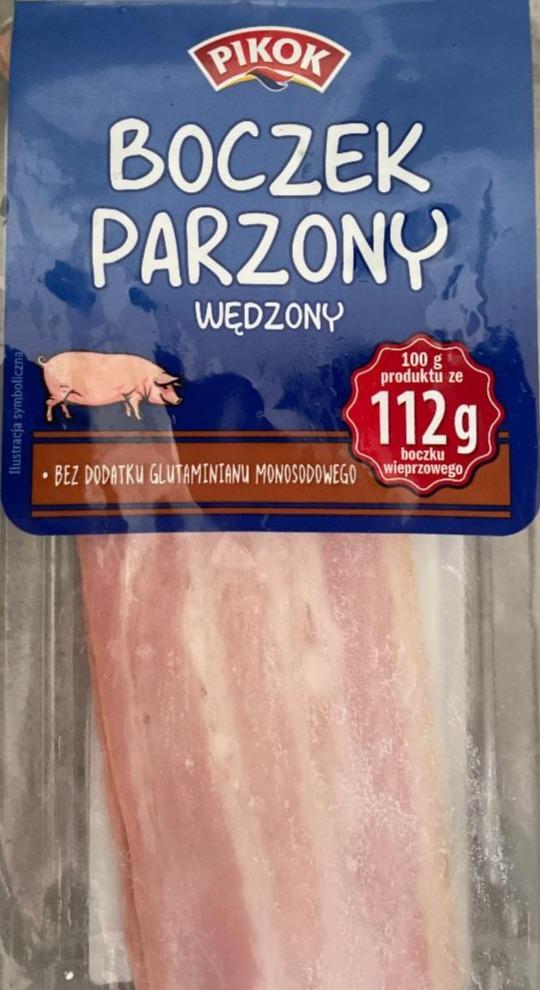 Zdjęcia - boczek parzony wędzony Pikok