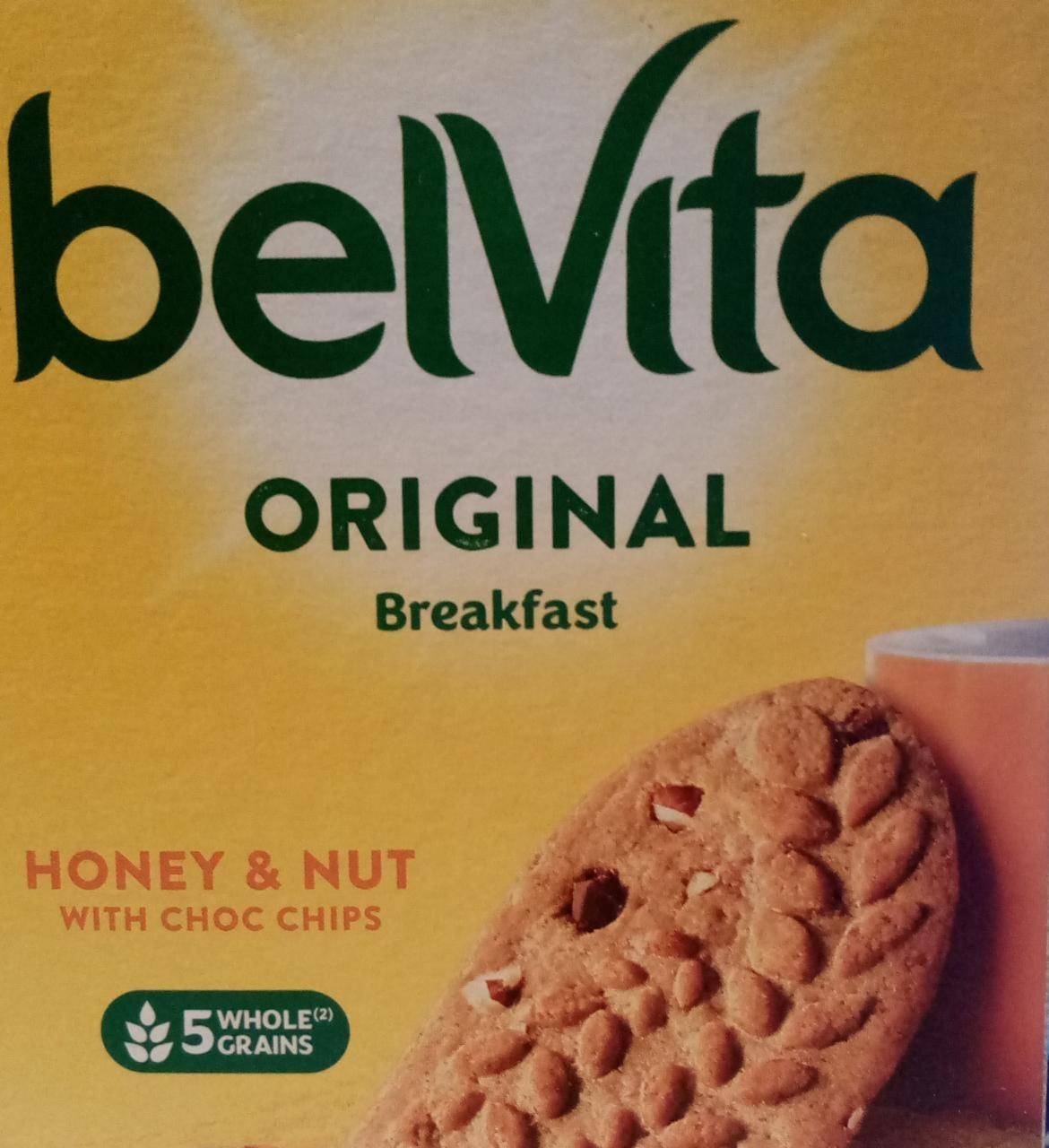 Zdjęcia - Belvita original breakfast honey & nut