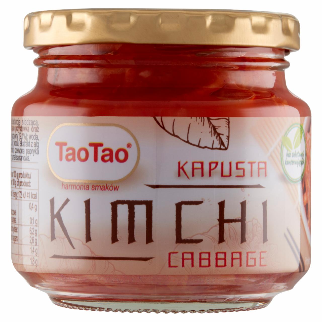 Zdjęcia - Tao Tao Kapusta Kimchi 215 g