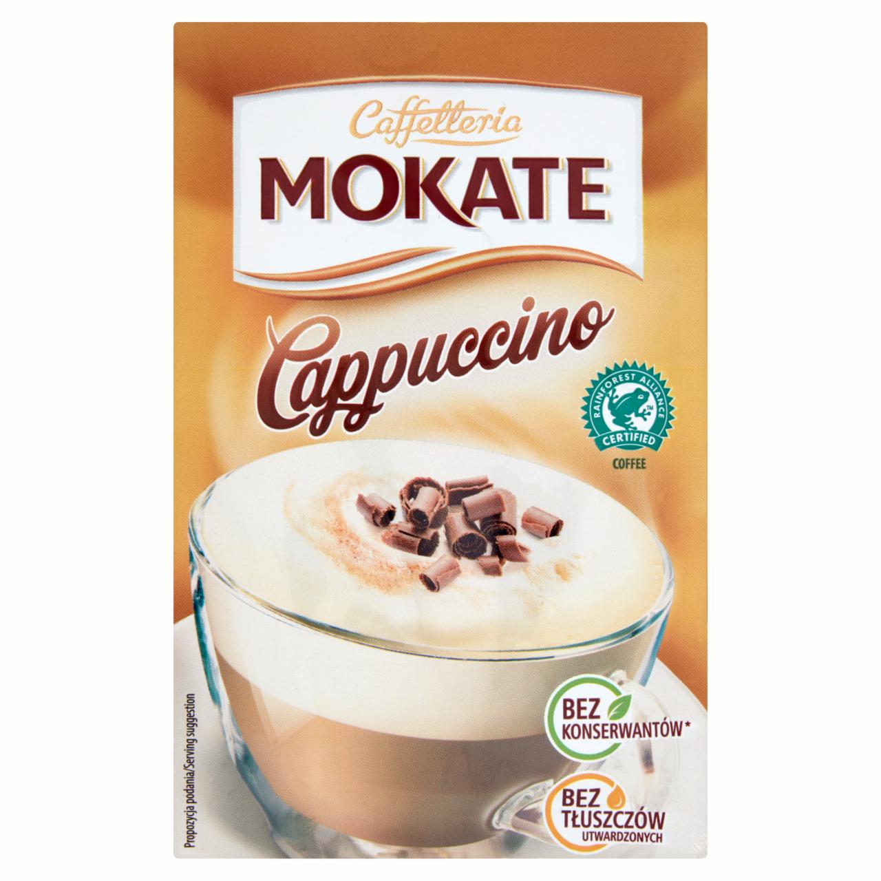 Zdjęcia - Mokate Caffetteria Cappuccino śmietankowe 15 g