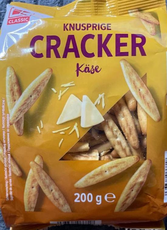 Zdjęcia - Knusprige Cracker Käse K-Classic