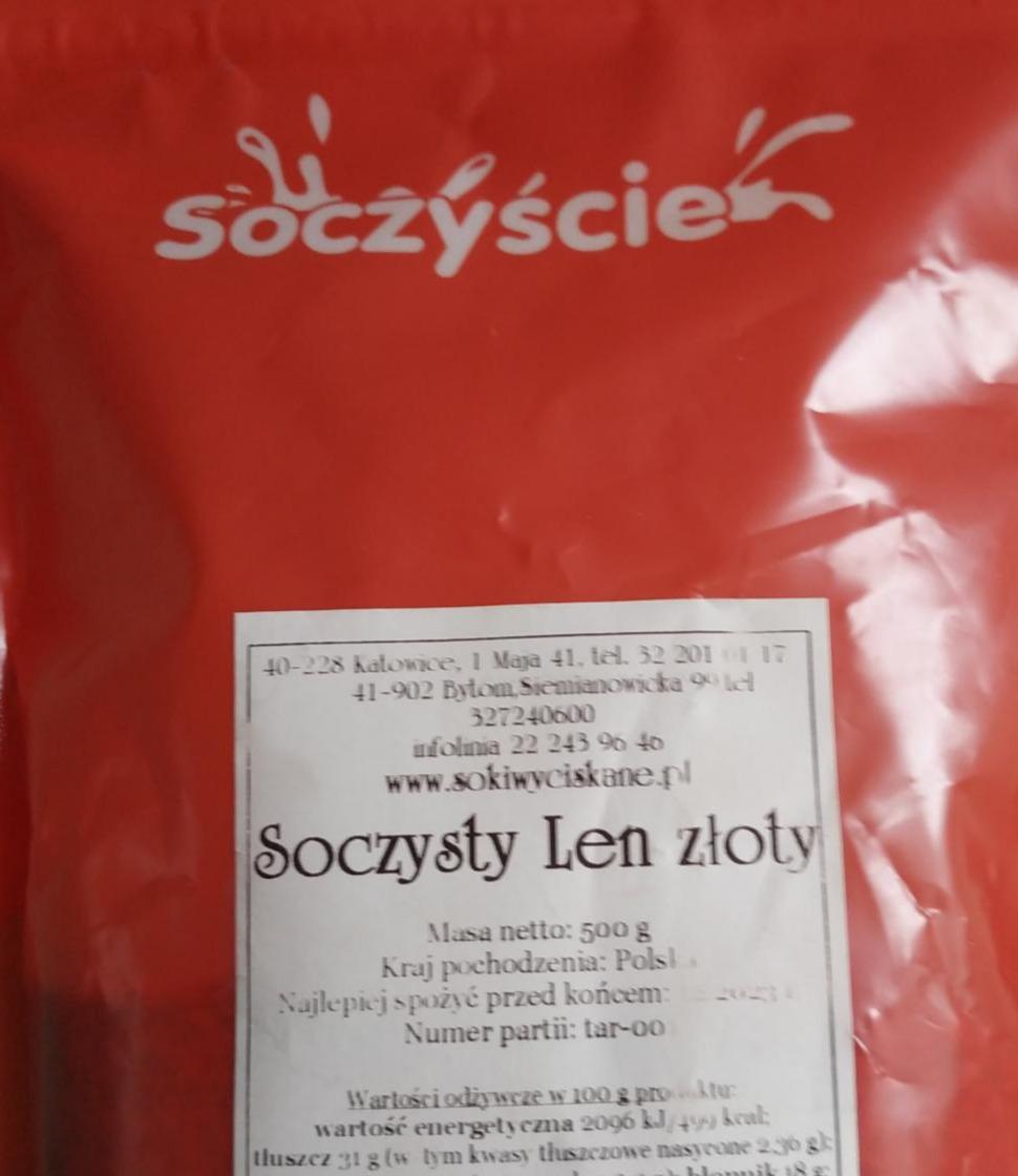 Zdjęcia - soczysty len złoty Soczyście