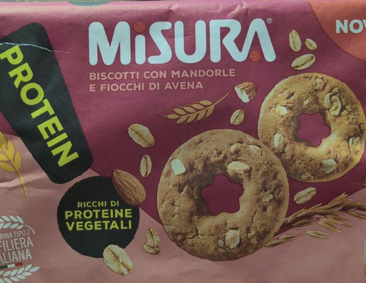 Zdjęcia - Ciastka proteinowe biscotti con mandorle Misura