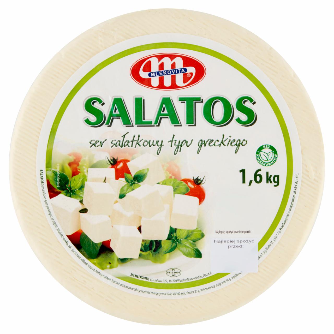 Zdjęcia - Salatos Ser sałatkowy typu greckiego Mlekovita