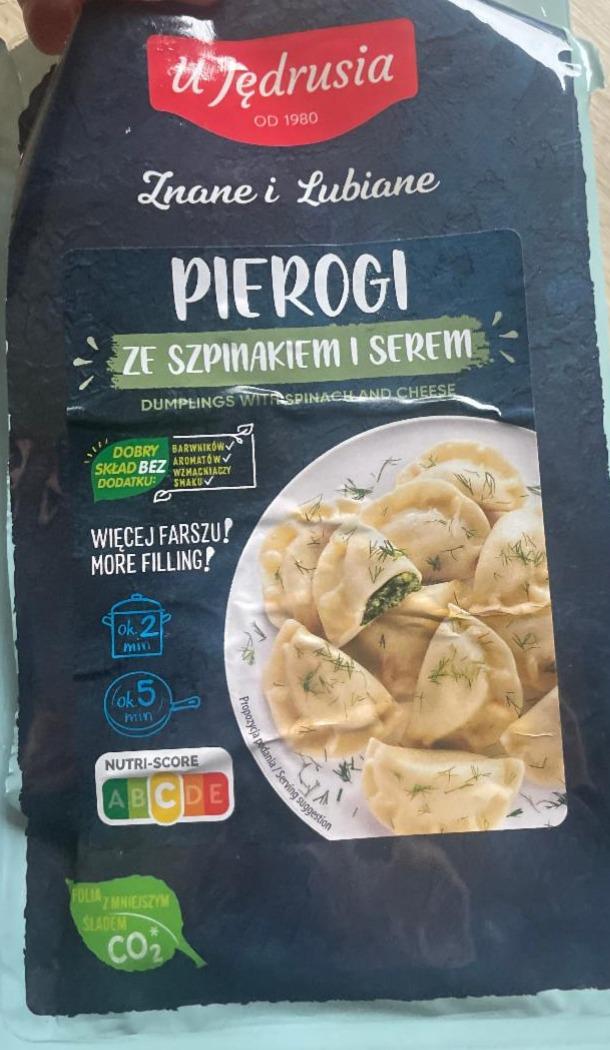 Zdjęcia - Pierogi ze szpinakiem i serem U Jędrusia