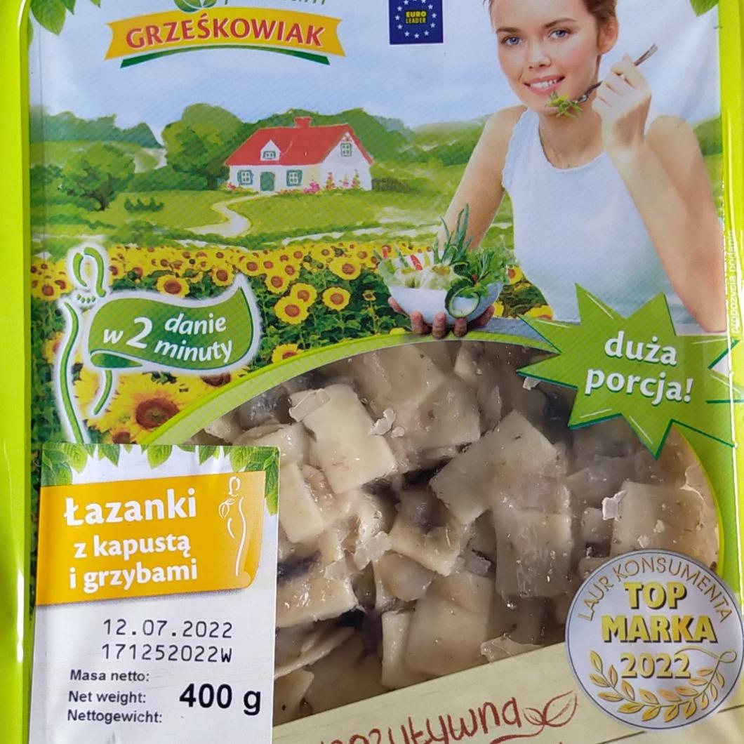Zdjęcia - Grześkowiak Łazanki z kapustą i grzybami