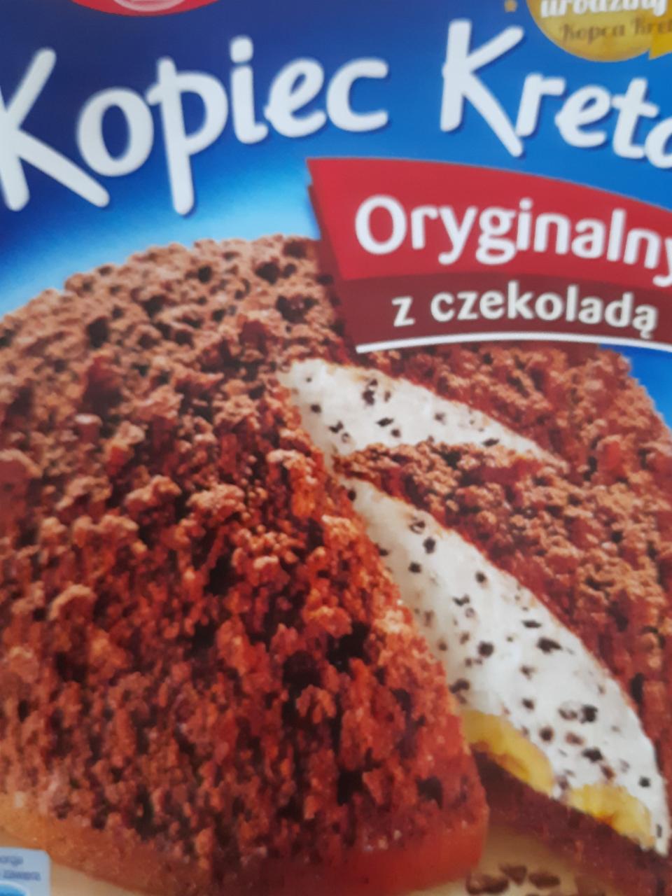 Zdjęcia - Dr. Oetker Ciasto Kopiec Kreta czarny z czekoladą 420 g