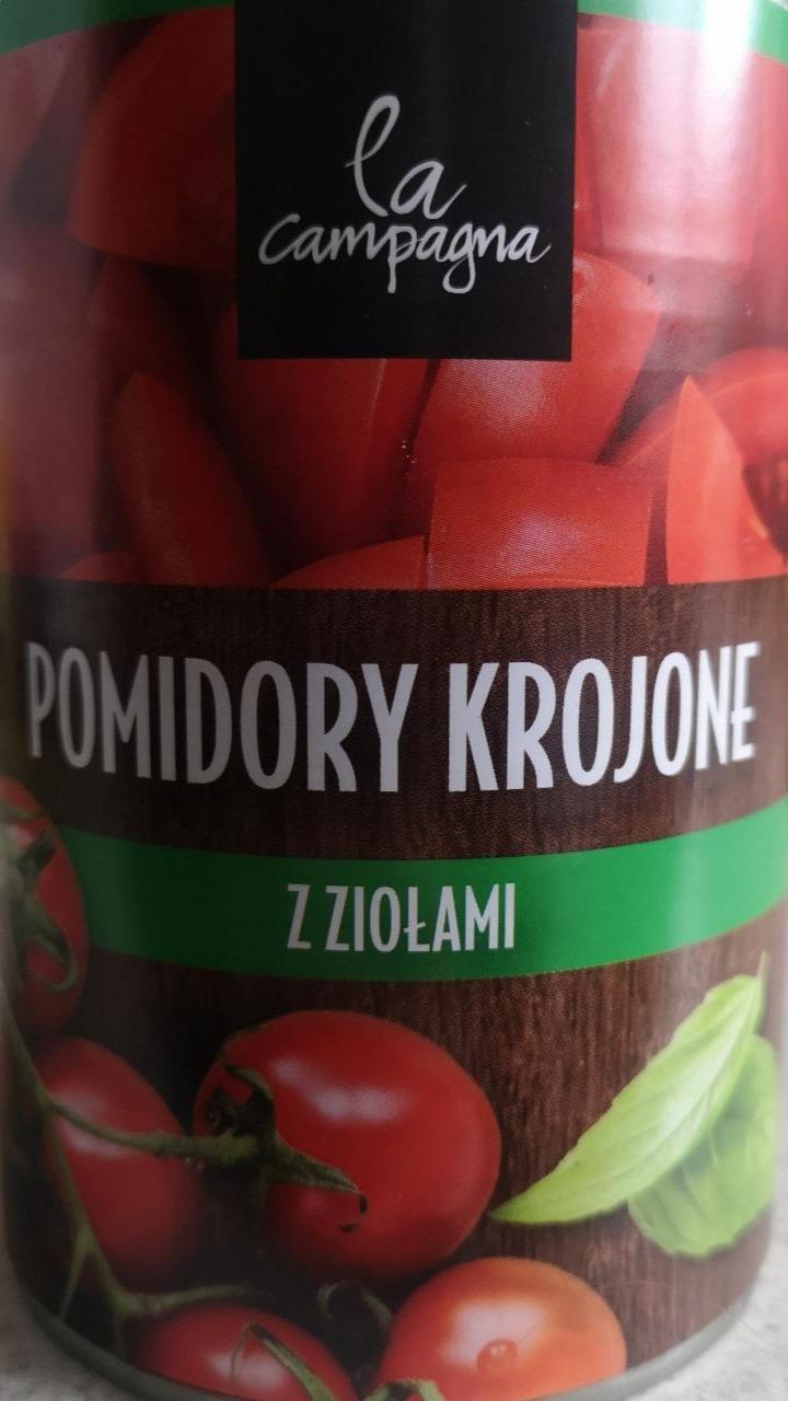 Zdjęcia - Pomidory krojone z ziołami Campagna