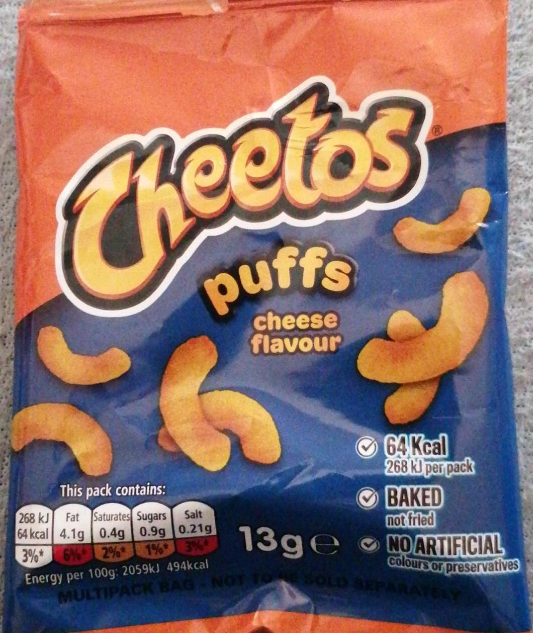 Zdjęcia - Cheetos puffs cheese flavour