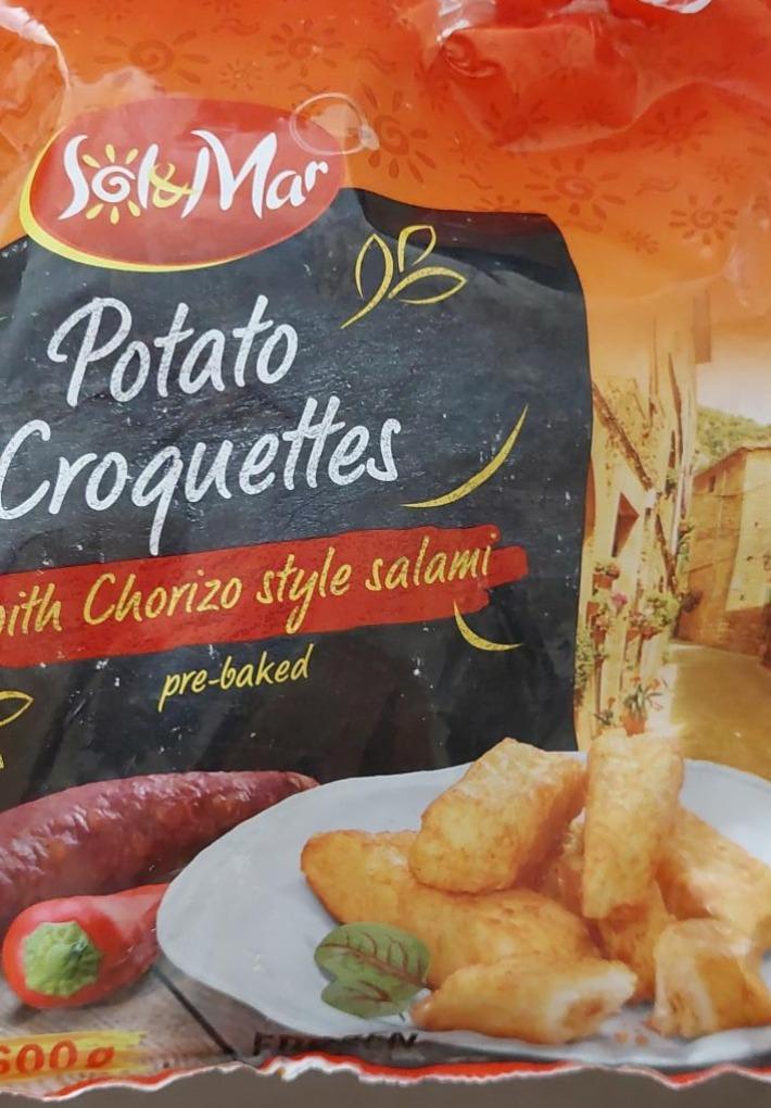 Zdjęcia - Potato Croquettes with Chorizo style salami Sol&Mar